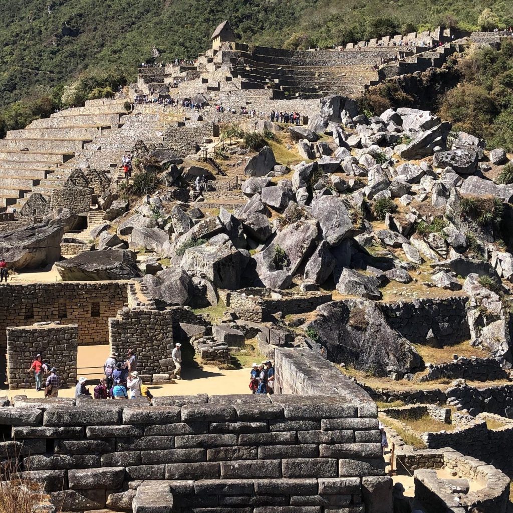 Archaeological site of Machu Picchu.