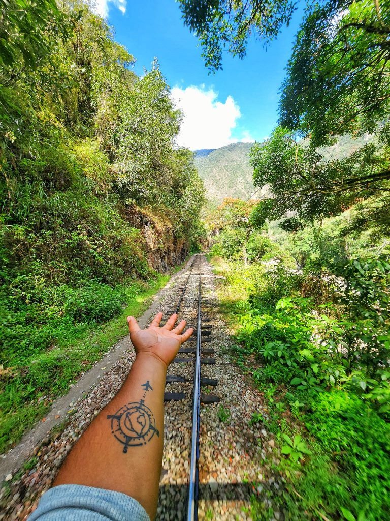 Hydroelectric Train Track to Machu Picchu