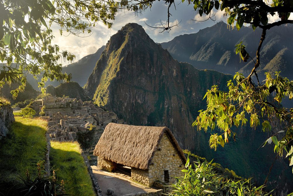 Machu Picchu, the enigmatic Inca historical site perched high in the Andes Mountains