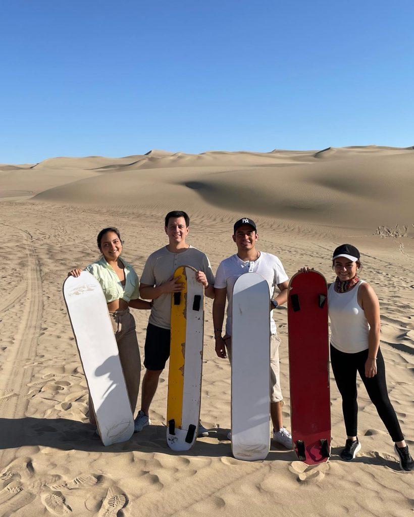 deportes de aventura en el desierto de Ica