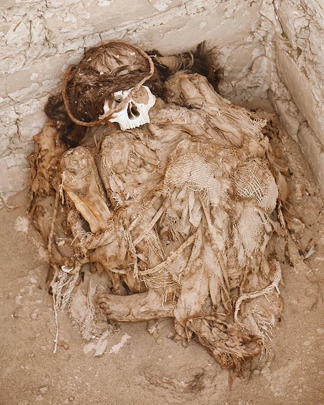 esqueleto de ser humano cubierto de mantos