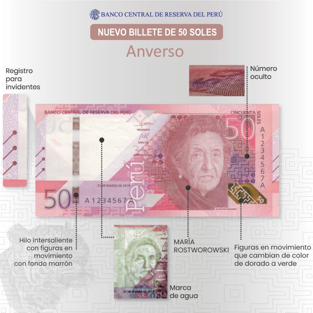 billete de Perú