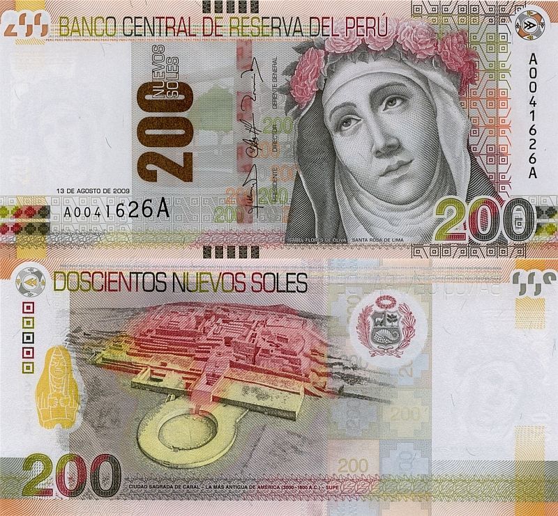 billete de perú