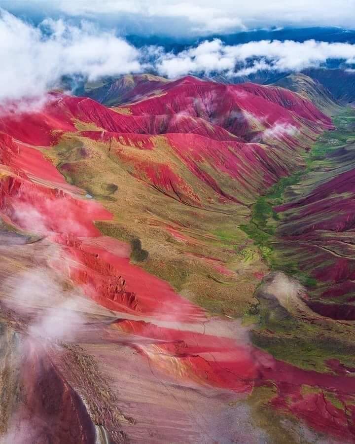 Valle Rojo, en la region del Cusco