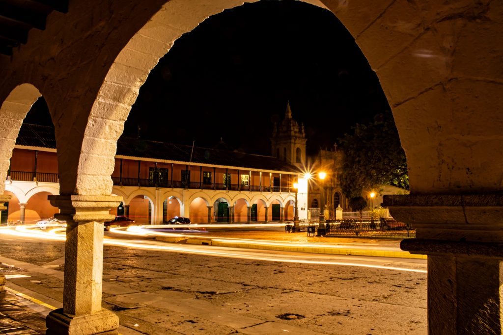Plaza de armas de la ciuda de Ayacucho