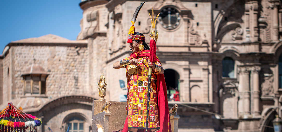 Fiesta del Inti Raymi, en la ciudad del Cusco