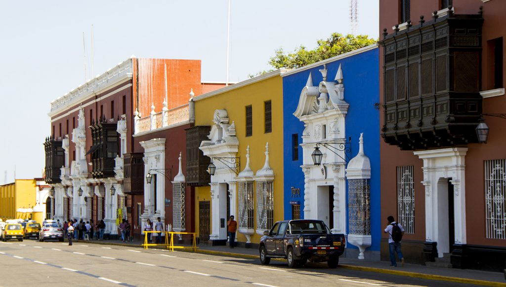 Ciudad de Trujillo en Perú