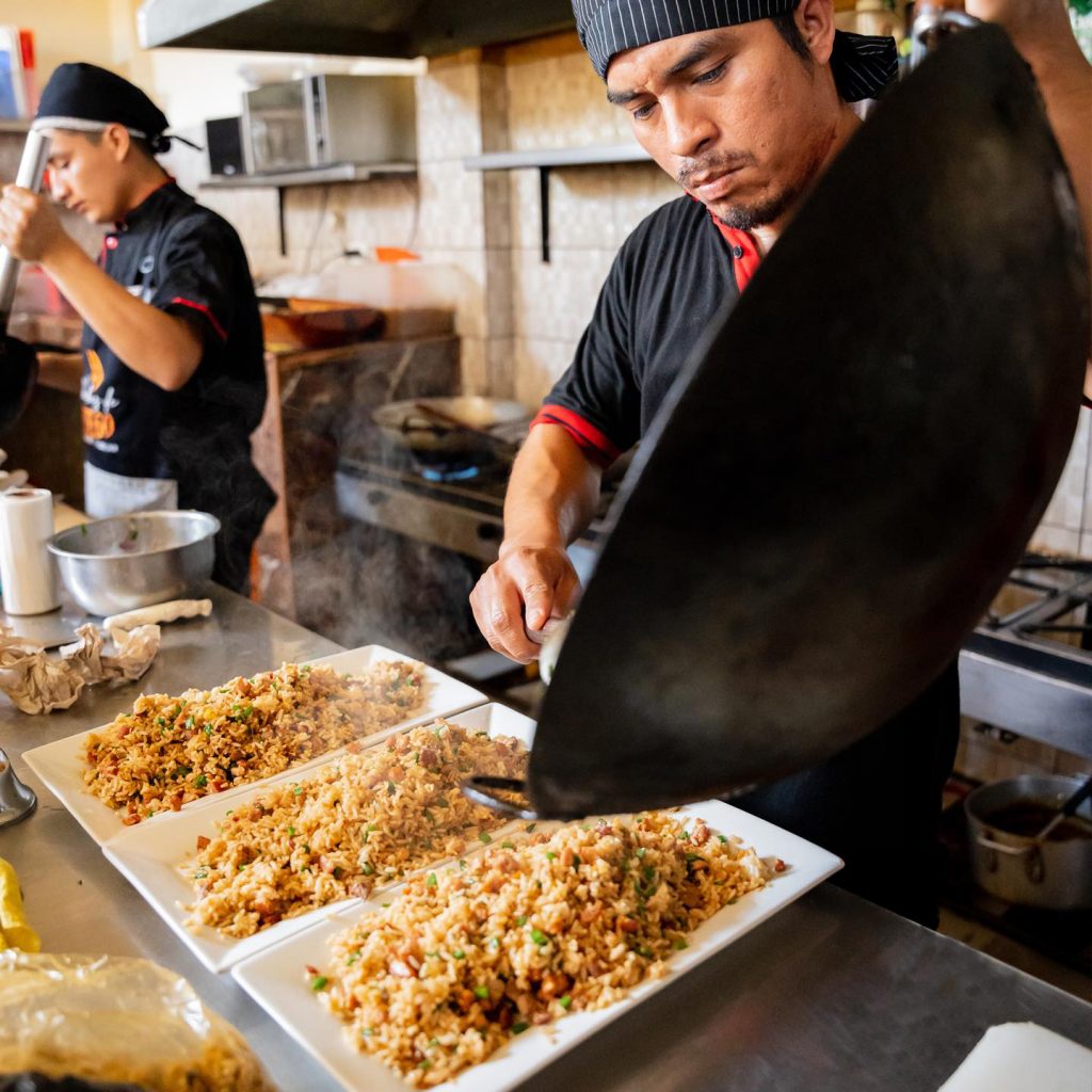 Cocina fusion de Perú