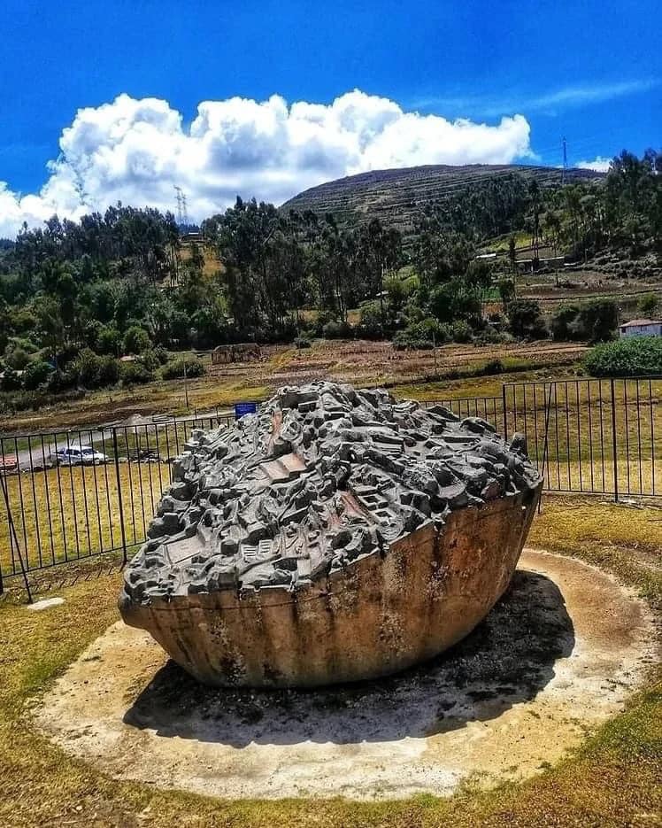 Piedra de Saiwite, en la region de Apurimac, en Perú