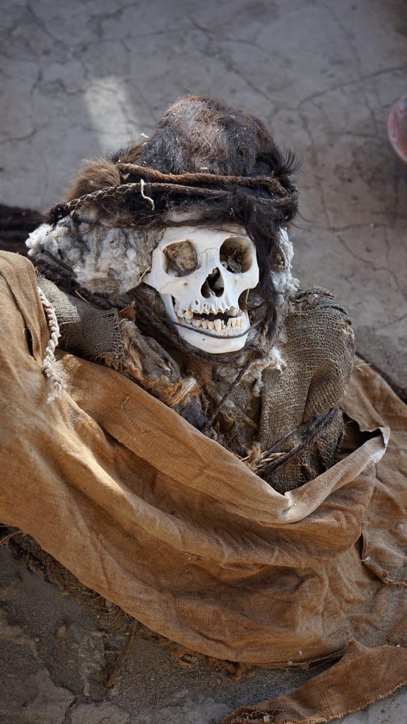 Las momias de Chauchilla en Nazca