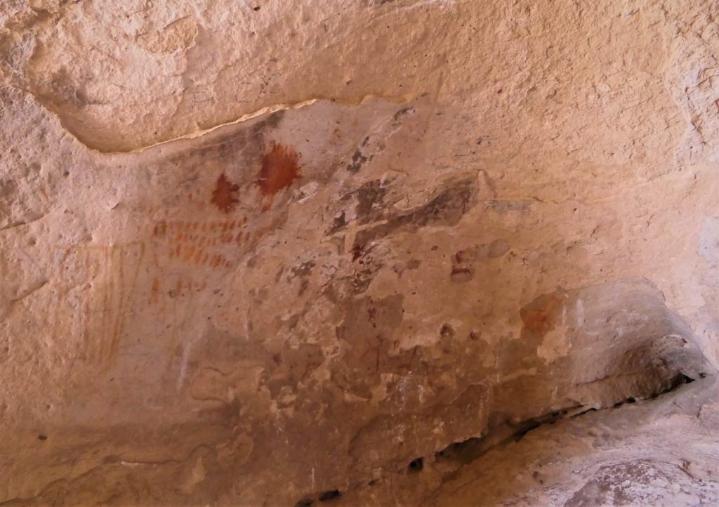 La cueva con pinturas rupestres