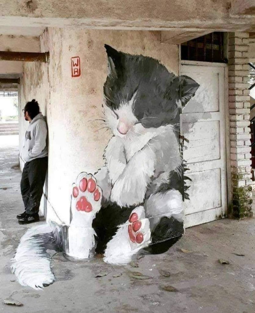 Arte callejero, en Lima