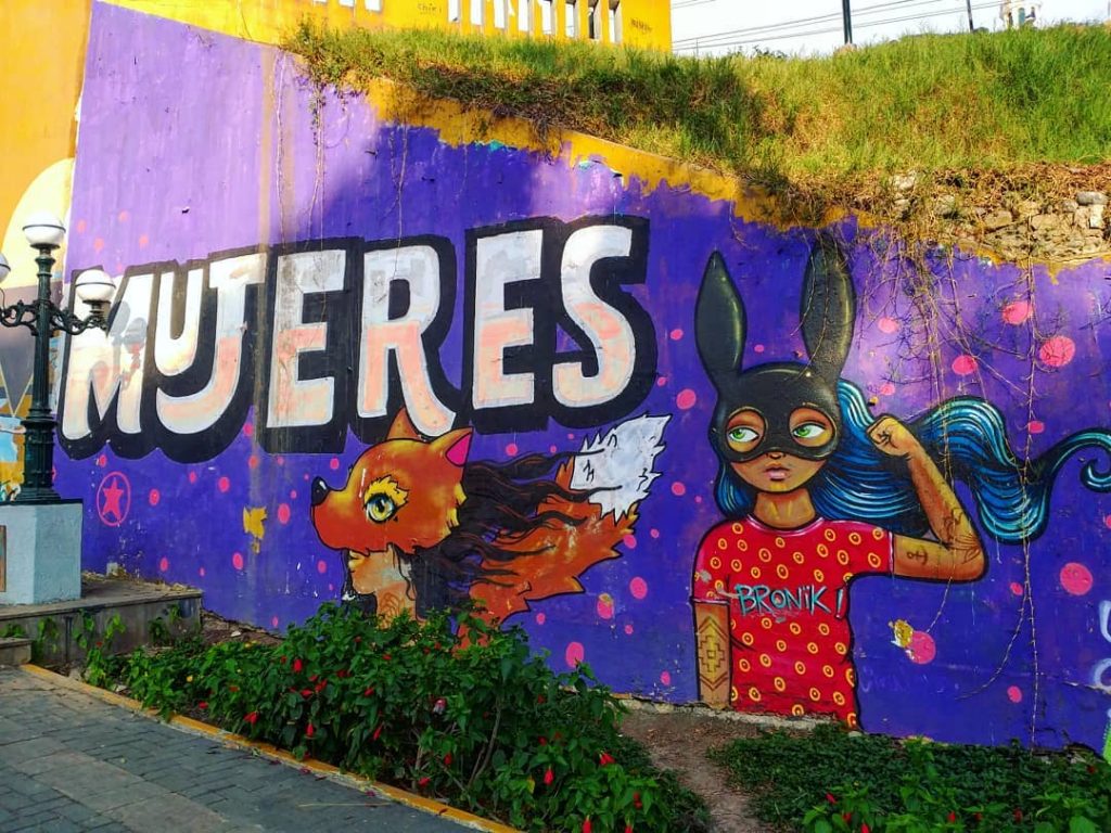 Arte callejero en Lima
