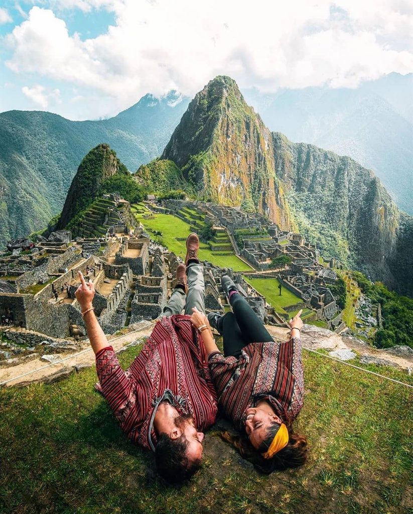 Machu Picchu en pareja