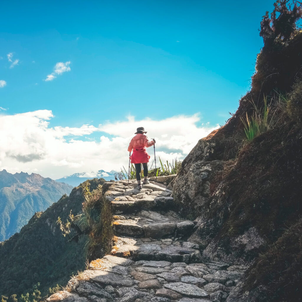 Empedrado del camino inca