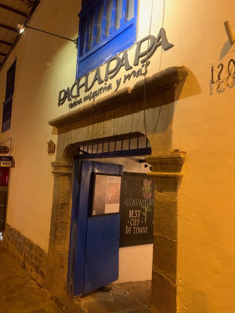 Restaurante Pachapapa San Blas