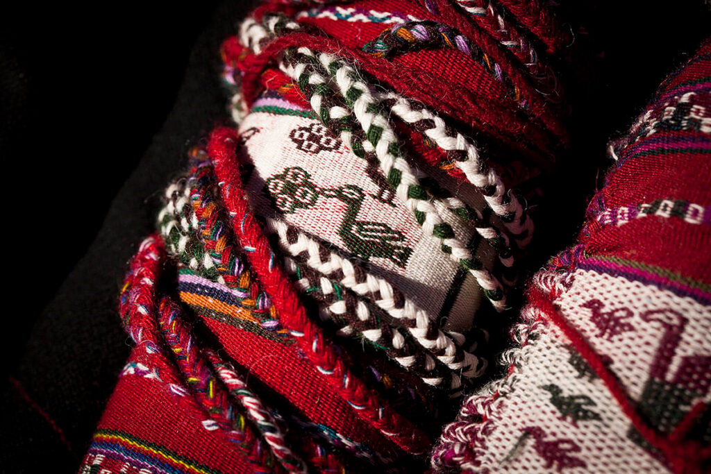 Motivos textiles de taquile