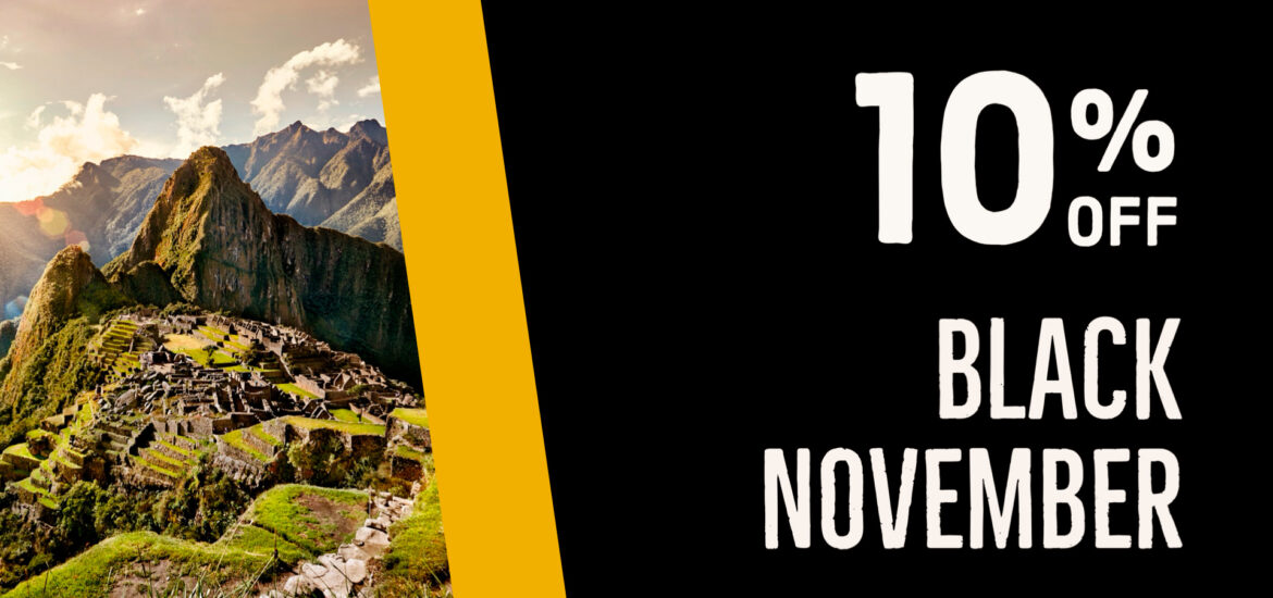 Ofertas para machu picchu en black november