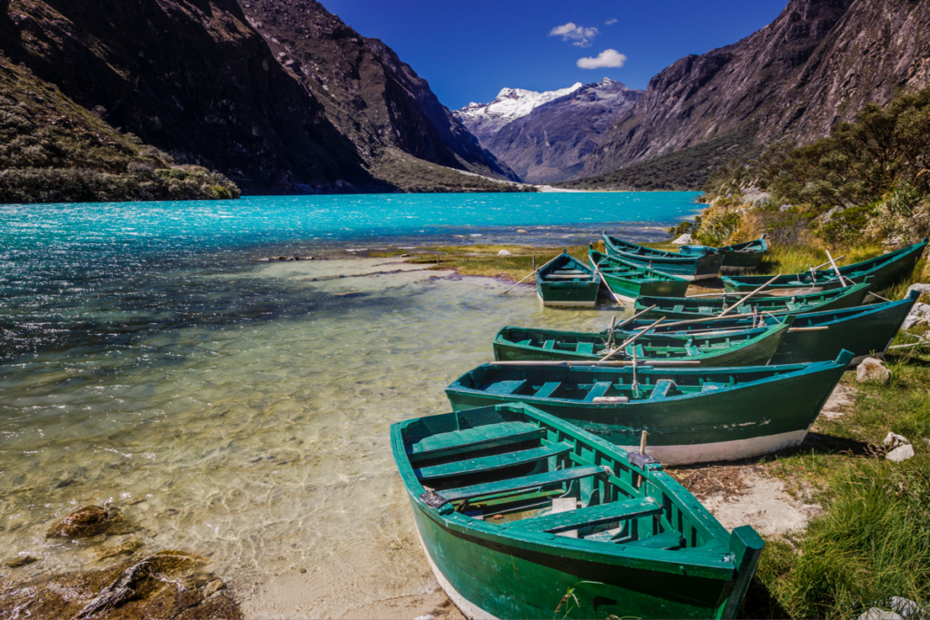 Botes de Llanganuco