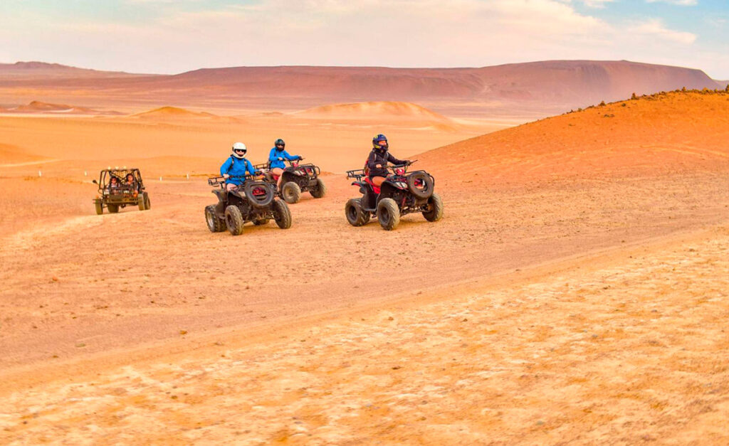 Tour de cuatrimotos en Paracas