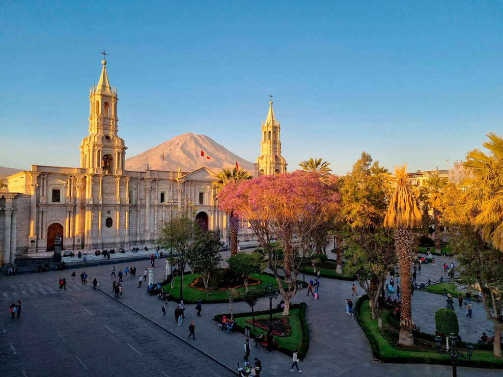 Plaza de armas de Arequipa