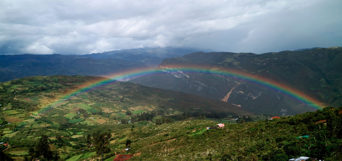 Arcoiris de los andes peruanos