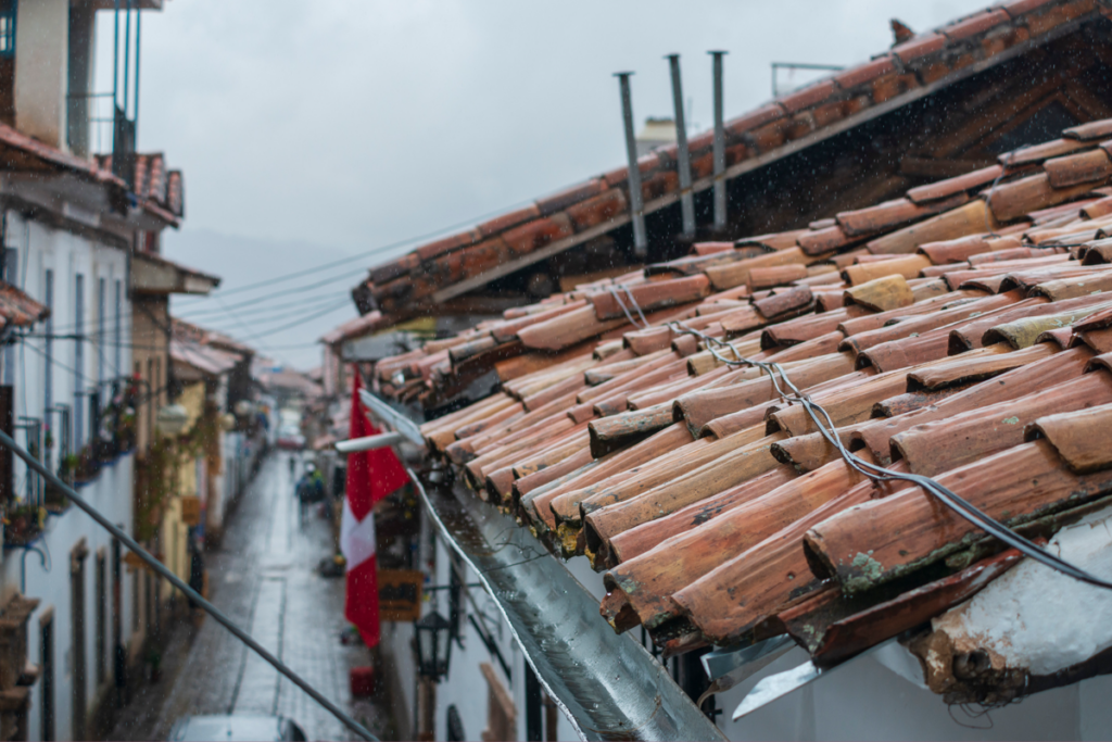 época de lluvias en Cusco