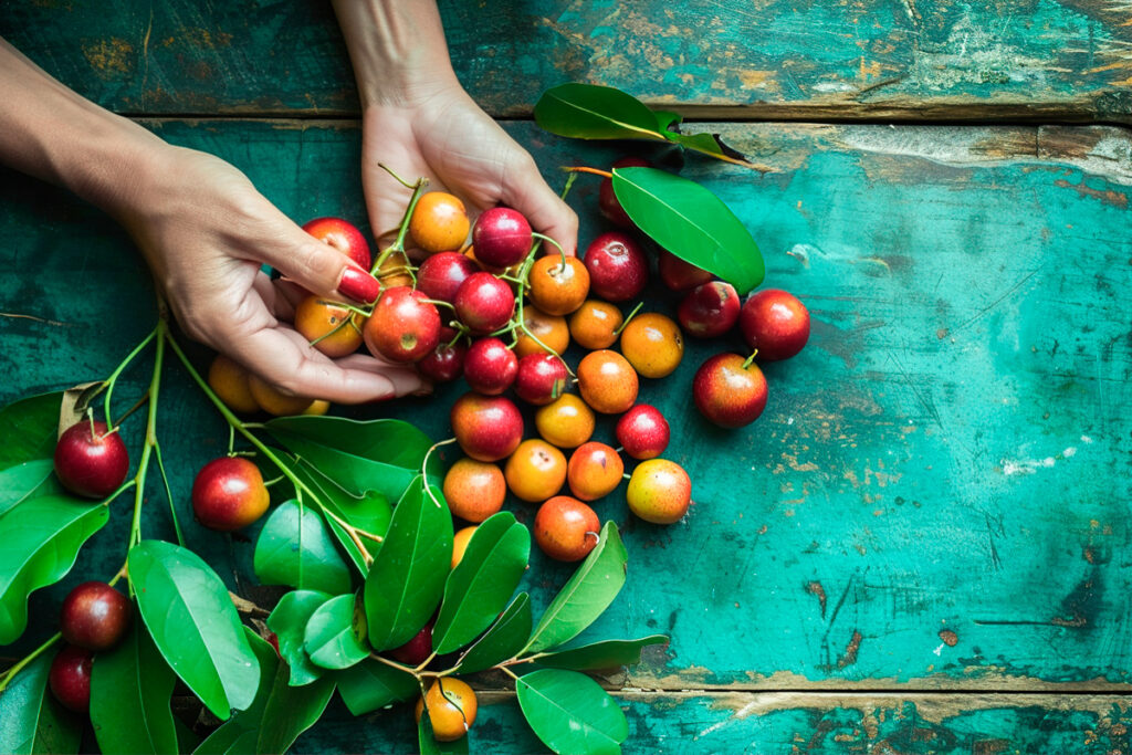 frutos de camu camu