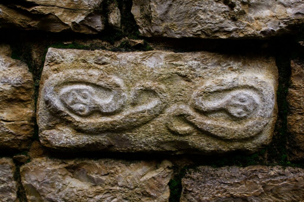 Muros decorativos de los Chachapoyas