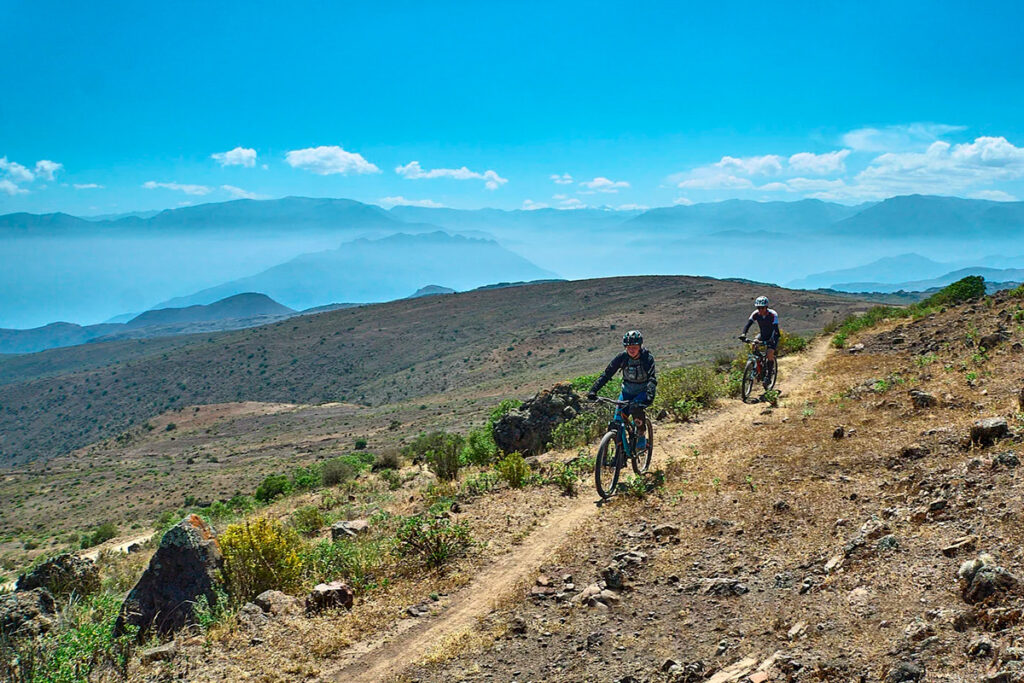 Ciclismo en el Valle de Pachacámac