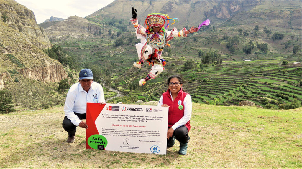 Danza de las tijeras en el Valle del Sondondo