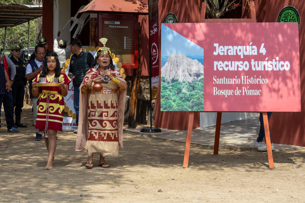 El Santuario Histórico Bosque de Pómac es un recurso turístico de Jerarquía 4