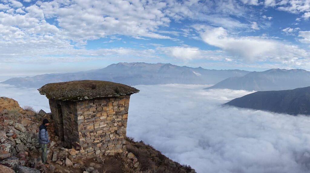 mar de nubes de rúpac