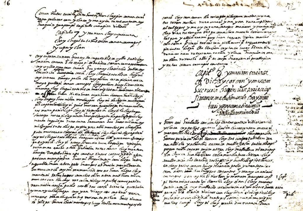 Manuscrito de Huarochirí