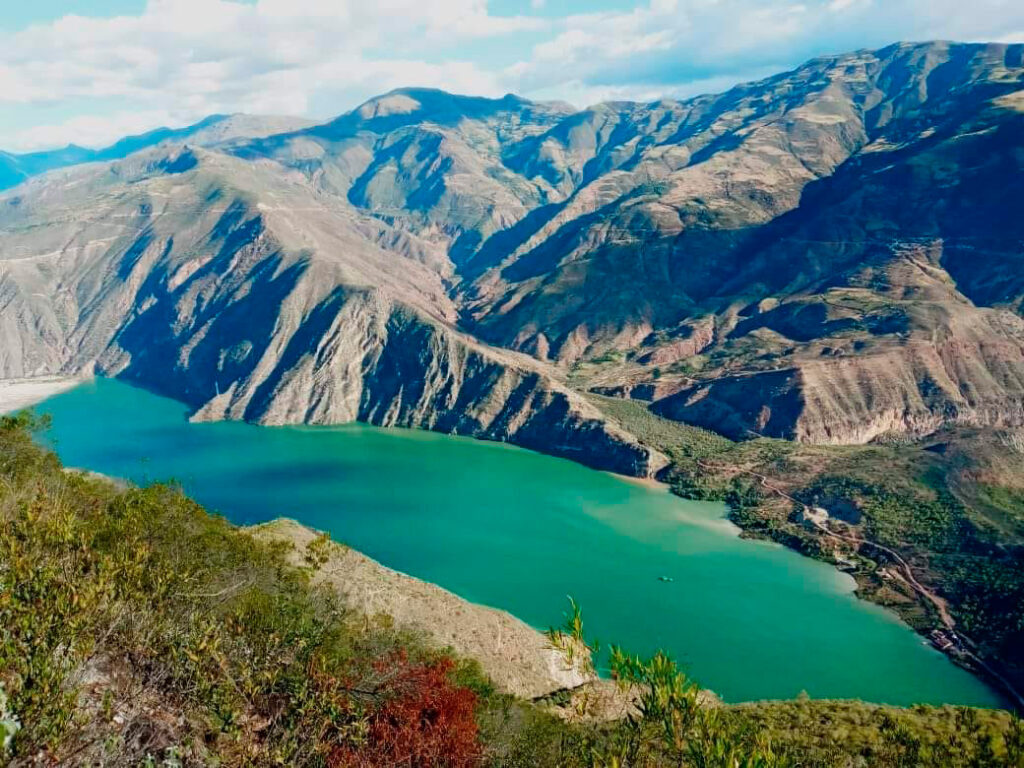 Laguna de Pias en la región de La Libertad