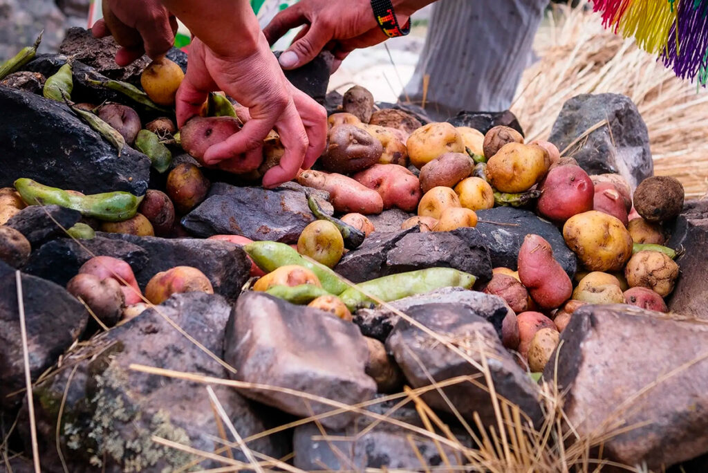 Gastronomía de Pacchanta
