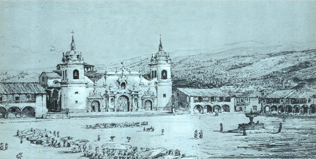 Catedral de Ayacucho en tiempos coloniales
