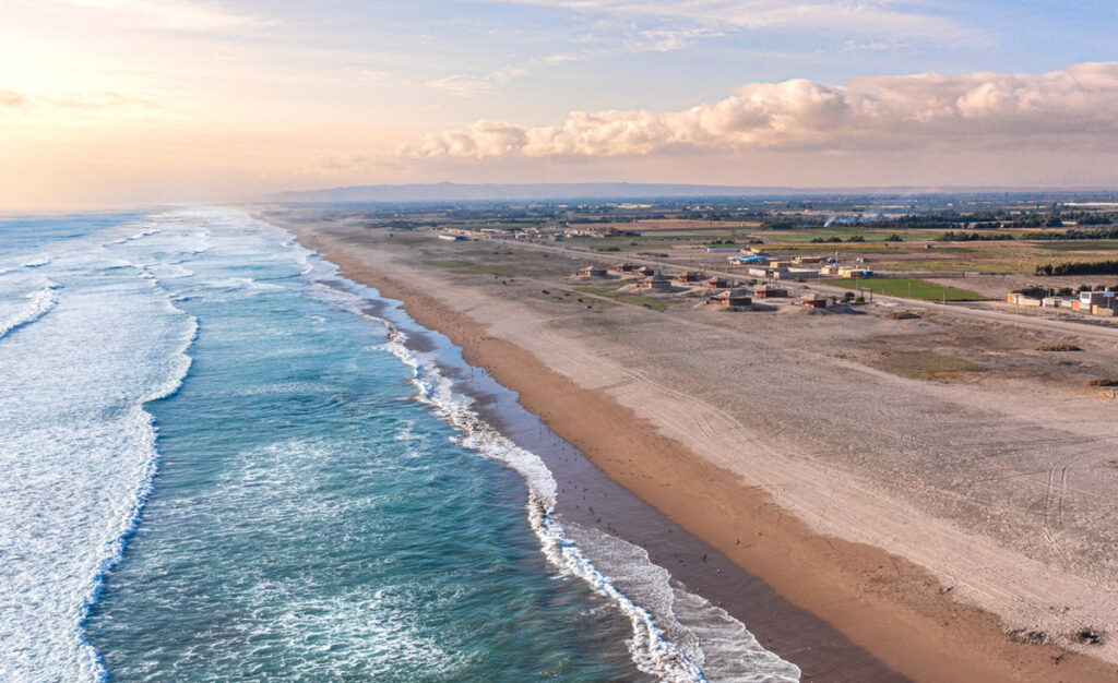Visita playa los palos en el departamento de Tacna