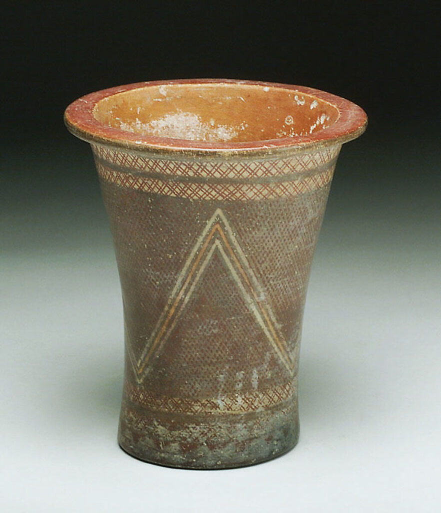 Quero inca del museo metropolitano de arte de nueva york