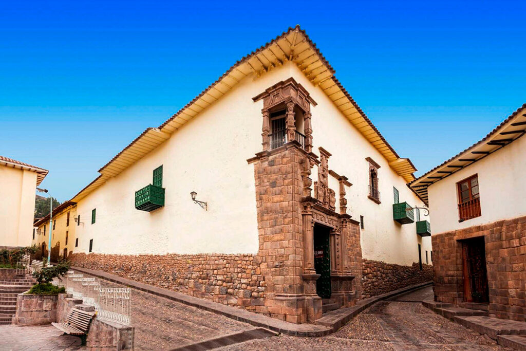 Museo Inka en la ciudad del cusco, ubicado al final de la cuesta del almirante