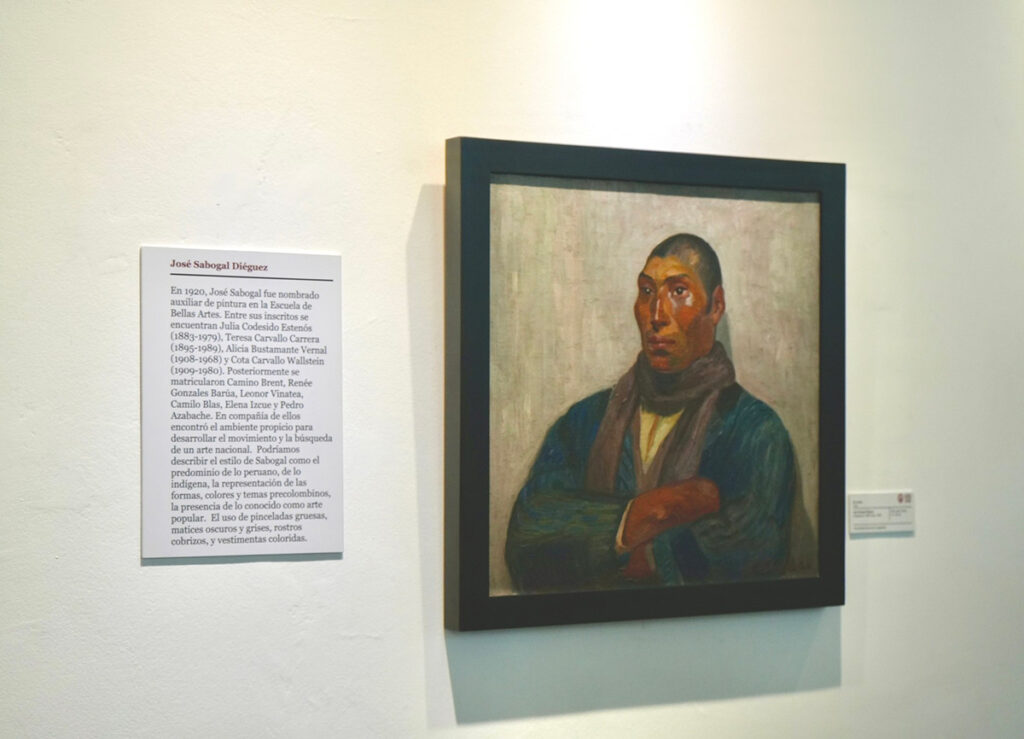 Obra de Jose Sabogal "El recluta"
