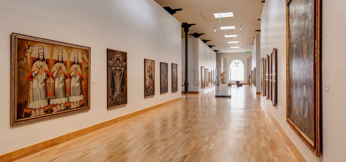 cuadros expuestos en el museo de arte de Lima