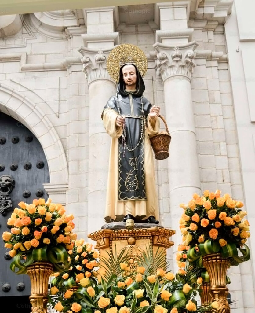 Imagen de San Juan Macías, santo del Perú