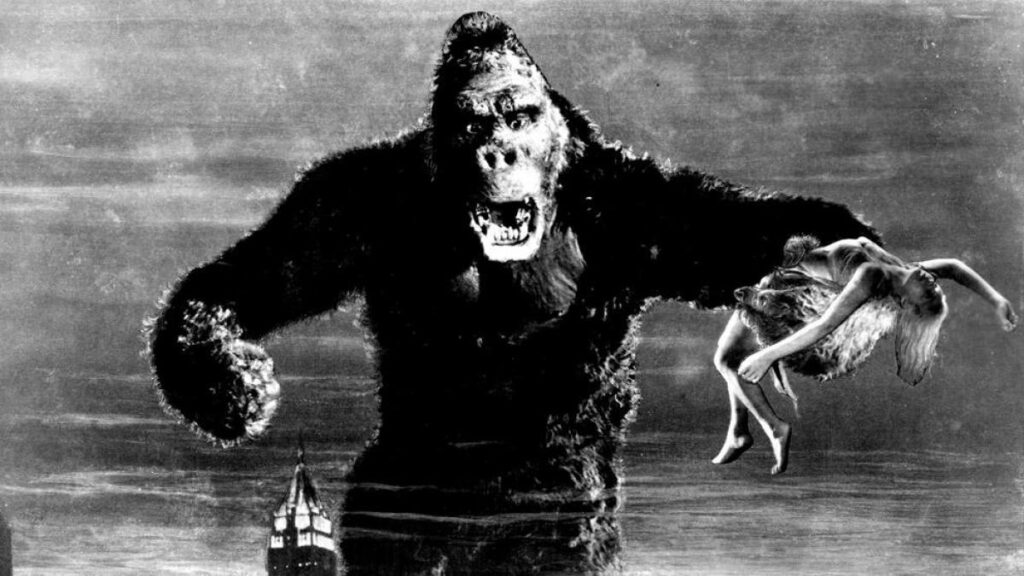 Escena de la película de King Kong (1933), cuya llegada a Lambayeque inspiró el nombre del postre peruano